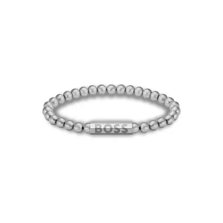 Pulsera Boss Sphere Bolitas Acero Hombre 1580658M