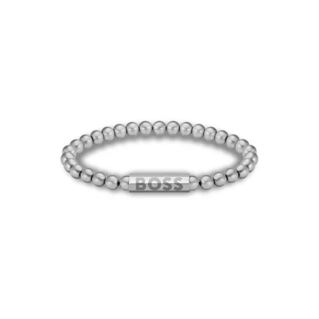 Pulsera Boss Sphere Bolitas Acero Hombre 1580658M