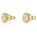 Pendientes Swarovski Una Angelic Baño Oro y Cristales Blancos 5686637