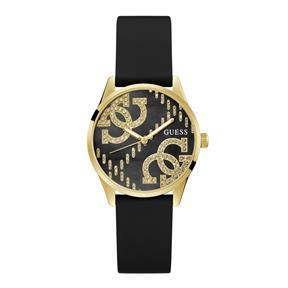 Reloj Guess Stitch Dorado y Negro Analógico Mujer GW0755L3