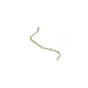 Pulsera Itemporality Eslabones Ancla Plata Baño Oro y Circonitas Blancas SBR-201-112-UU