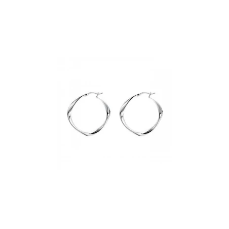 Pendientes Itemporality Rizzo Aro Plata Baño Rodio SEA-100-397-UU