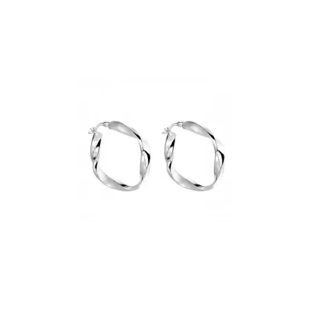 Pendientes Itemporality Rizzo Aro Plata Baño Rodio SEA-100-398-UU