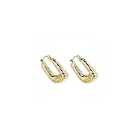 Pendientes Itemporality Rizzo Aro Cuadrado Gusano Plata Baño Oro SEA-200-400-UU