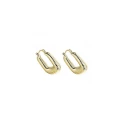Pendientes Itemporality Rizzo Aro Cuadrado Gusano Plata Baño Oro SEA-200-400-UU