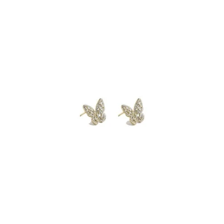 Pendientes Itemporality Fika Mariposa Plata Baño Oro y Circonitas Blancas SEA-201-386-UU