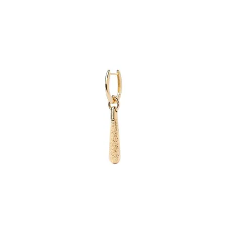 Pendiente Aro Individual PdPaola PopCorn Large Jupiter Plata Baño Oro PG01-338-U