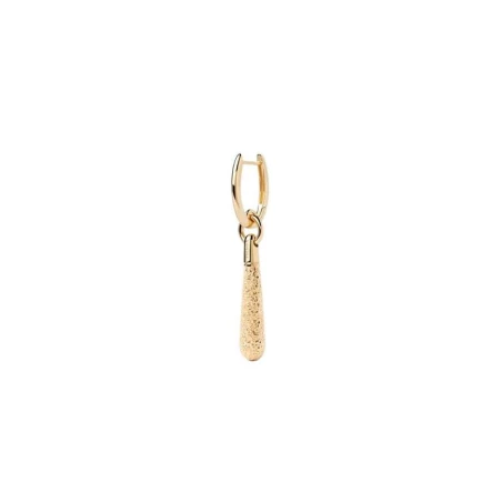 Pendiente Aro Individual PdPaola PopCorn Large Jupiter Plata Baño Oro PG01-338-U