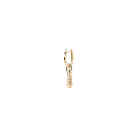 Pendiente Aro Individual PdPaola PopCorn Jupiter Plata Baño Oro PG01-339-U