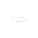 Pulsera PdPaola Lotus Plata Baño Oro y Circonitas Multicolor PU01-845-U