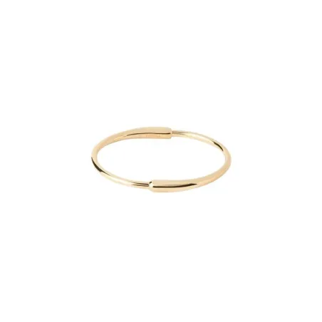 Brazalete Rígido PdPaola Loop Plata Baño Oro PU01-851-S