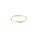 Brazalete Rígido PdPaola Loop Plata Baño Oro PU01-851-S