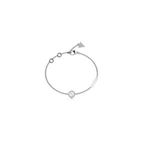 Pulsera Guess Tyni Dancer Acero y Circonitas Blancas JUBB04644JWRHS