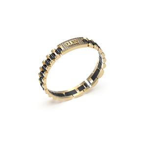 Pulsera Guess Empire Acero Baño Oro y Negro Hombre JUMB03200JWYGBKT-U