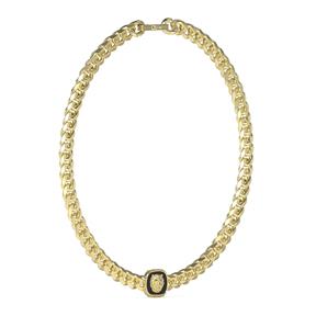 Collar Guess Lion king Acero Baño Oro Hombre JUMN04000JWYGBKT-U