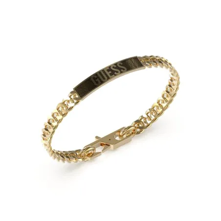 Pulsera Guess Legacy Acero Baño Oro Hombre JUXB03214JWYGBKS