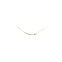 Collar PdPaola Lotus Plata Baño Oro y Circonitas Multicolor CO01-951-U