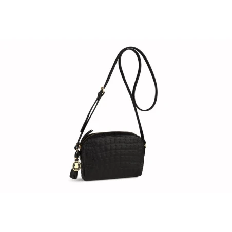 Bandolera TOUS Sherton de Piel en color negro. 495900115