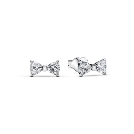Pendientes Pandora Lazo Brillante 293542C01