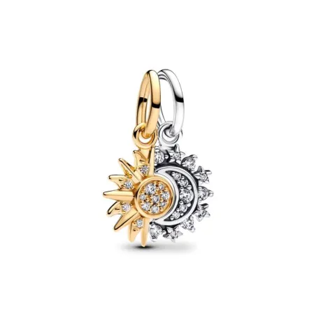 Charm Colgante Divisible Pandora Sol y Luna 763585C01