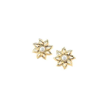 Pendientes Agatha Paris Sol Baño Oro y Perla 02380702-294-TU