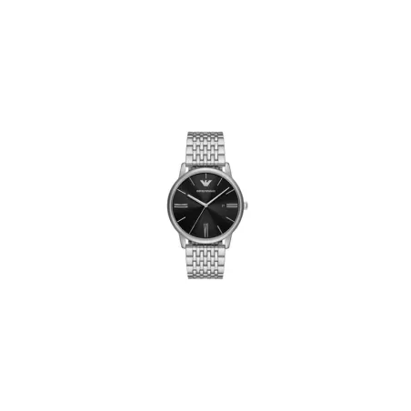 Reloj Armani Minimalist Plateado y Negro Analógico Hombre AR11600