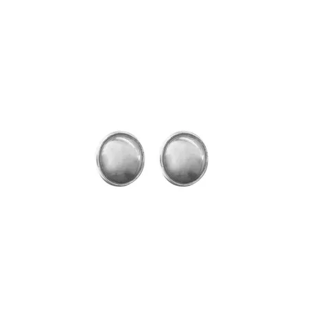 Pendientes Ciclón Lua Baño Plata y Cristal Murano Gris 231611