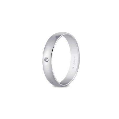 Alianza de oro blanco 554B1001