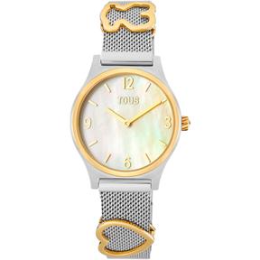 Reloj Tous Watches Epic Icon Plateado y Dorado Analógico Mujer 3000136000