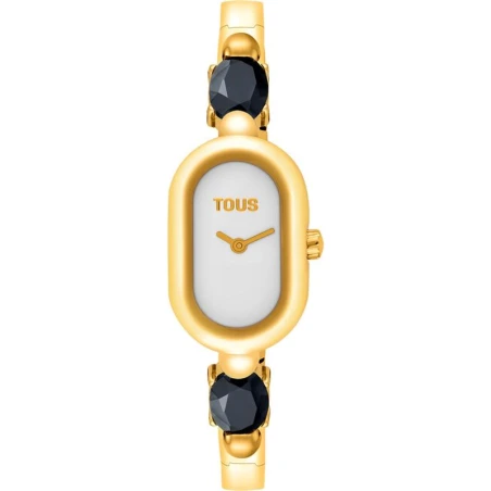 Reloj TOUS Watches Color Dorado y Piedras Ónix Analógico Mujer 3000138600
