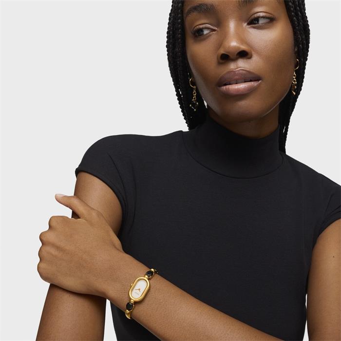 Reloj TOUS Watches Color Dorado y Piedras Ónix Analógico Mujer 3000138600