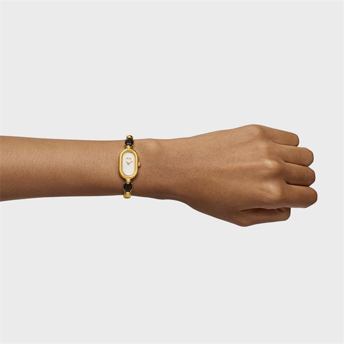 Reloj TOUS Watches Color Dorado y Piedras Ónix Analógico Mujer 3000138600