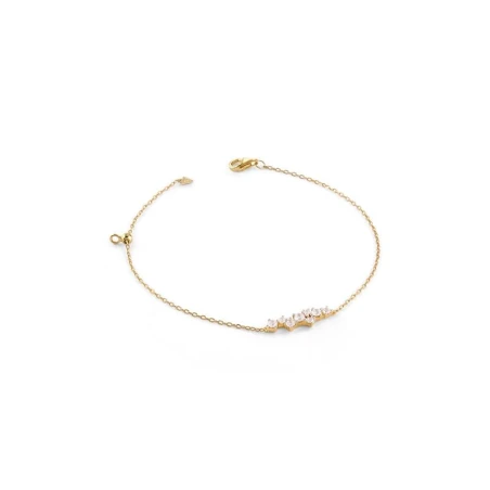 Pulsera Guess Jardin Plata Baño Oro y Circonitas Blancas JSBB04461JWYGS