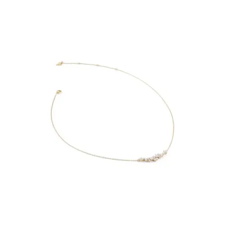 Gargantilla Guess Fluid Plata Baño Oro y Circonitas blancas JSBN04460JWYGT-U