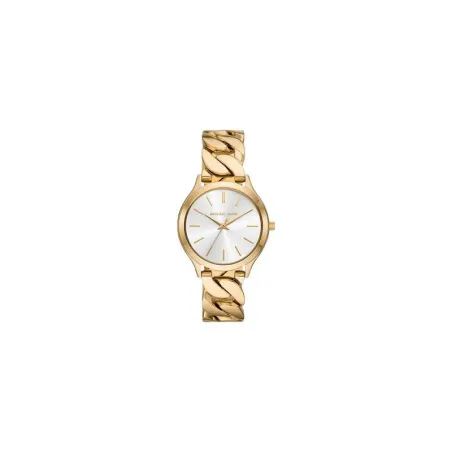 Reloj Michael Kors Slim Runway Dorado Analógico MK7472