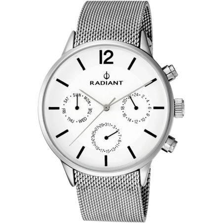 Reloj Radiant New North Week Hombre Plateado Multifunción RA418701