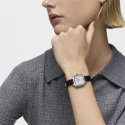 Reloj TOUS Watches Les Classiques Negro, Plateado y Diamantes Analógico Suizo 3000136800