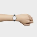 Reloj TOUS Watches Les Classiques Negro, Plateado y Diamantes Analógico Suizo 3000136900