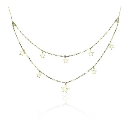 Gargantilla Plata Estrellas Mujer GR-2235