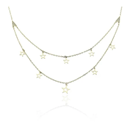 Gargantilla Plata Estrellas Mujer GR-2235