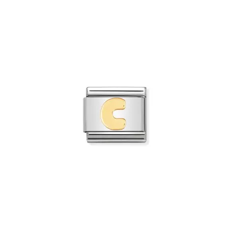 Componible Classic LETRAS acero y oro de 18k C
