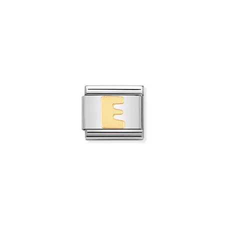 Componible Classic LETRAS acero y oro de 18k (05_E)