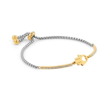 Pulsera Nomination Milleluci Mujer Acero Bicolor y Mano de Fátima 028006/001