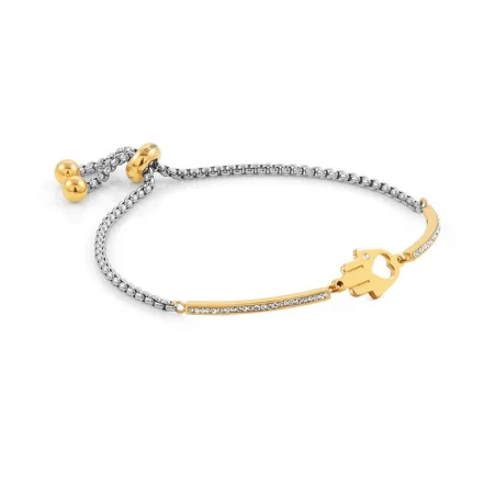 Pulsera Nomination Milleluci Mujer Acero Bicolor y Mano de Fátima 028006/001