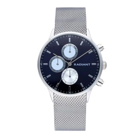 Reloj Radiant Makers Hombre Plateado y Azul Analógico RA601702