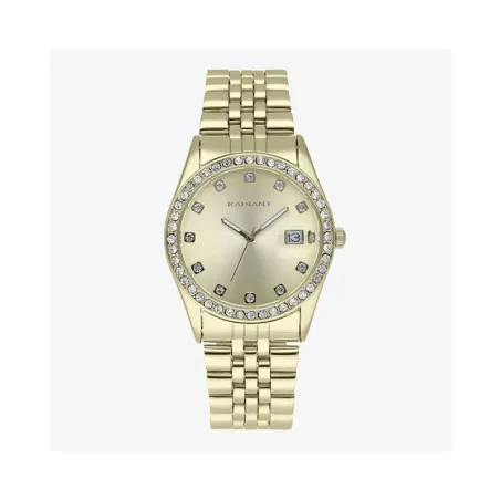 Reloj Radiant Nabya Dorado Analógico Mujer RA625204