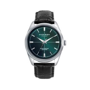 Reloj Viceroy Heat Negro, Plateado y Verde Analógico Hombre 401375-67
