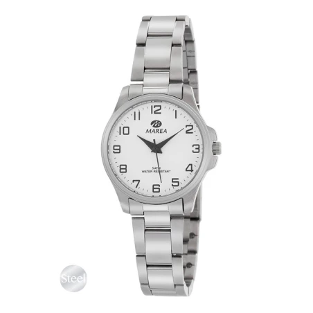 Reloj Marea Mujer Acero Inoxidable Plateado Analógico B36100/2