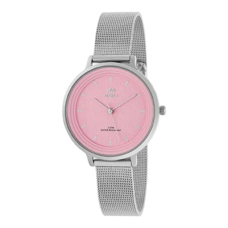 Reloj Marea Trendy Mujer Analógico Acero Inoxidable Plateado y Rosa B41197/2