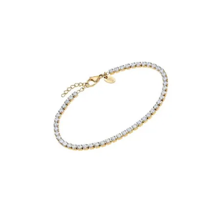 Pulsera Lotus Style Urban Woman Acero Dorado y Circonitas LS2341-2/2
